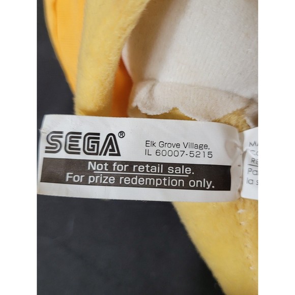 Disney Sega Minnie Mouse Yellow Plush Flavor Of The Month Butterscotch 15" - Picture 5 of 5